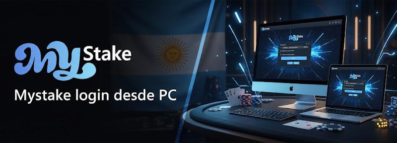 Mystake login desde PC